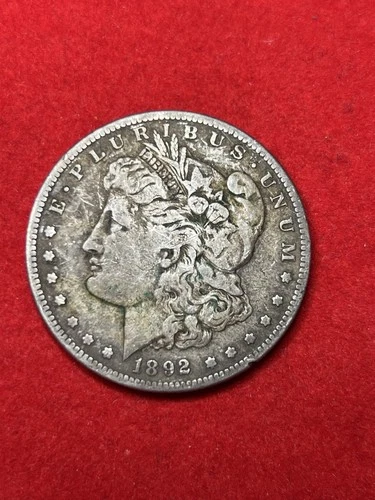 1892-S Morgan Silver Dollar, Scarce S Mint, VF-XF