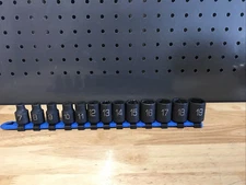 MATCO TOOLS SBMP136V  13 PC  3/8” DRIVE METRIC 6 Pt -ADV IMPACT  SOCKET SET