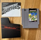 Teenage Mutant Ninja Turtles (NES, 1989) Cartridge, Manual, & Sleeve. Tested