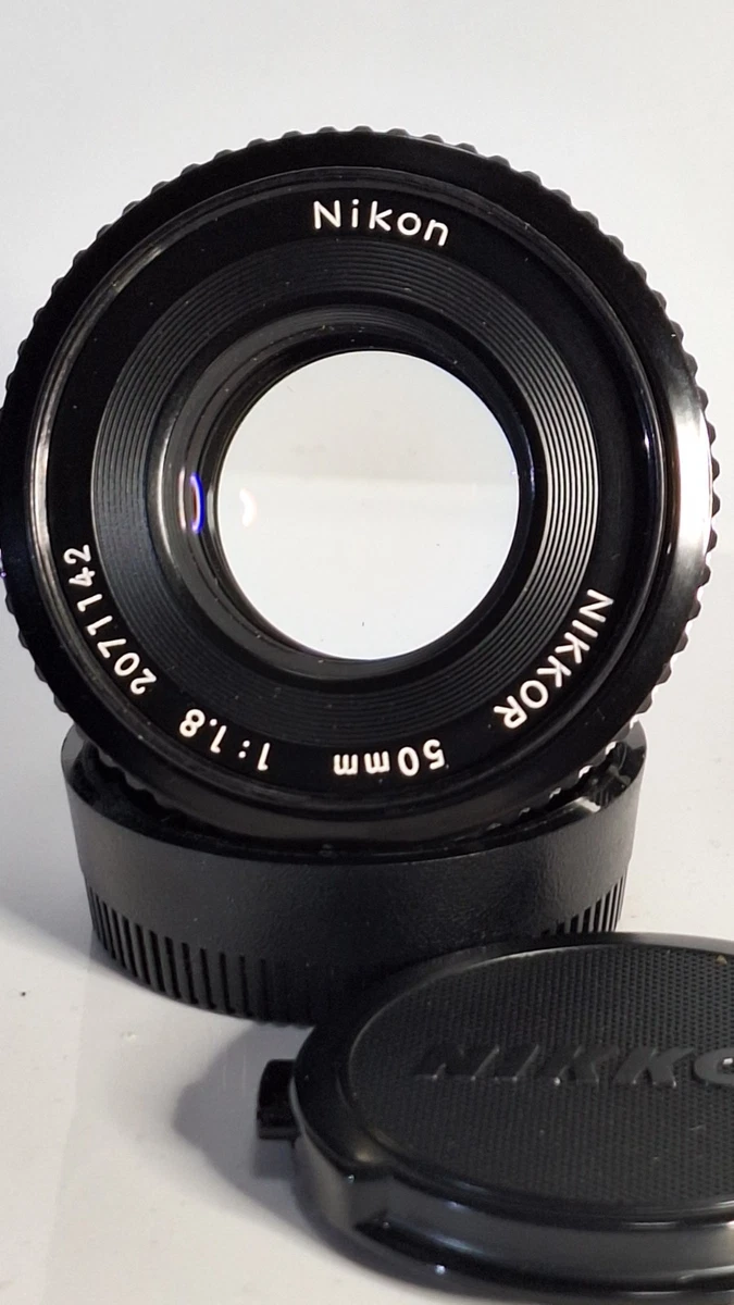Nikon AI-S f/1.8 Camera Lenses 50mm Focal for sale - eBay
