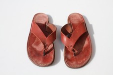 Duckfeet Damen Sandalen Sandaletten Gr. 42 ROT Echt Leder Flacher Schuh