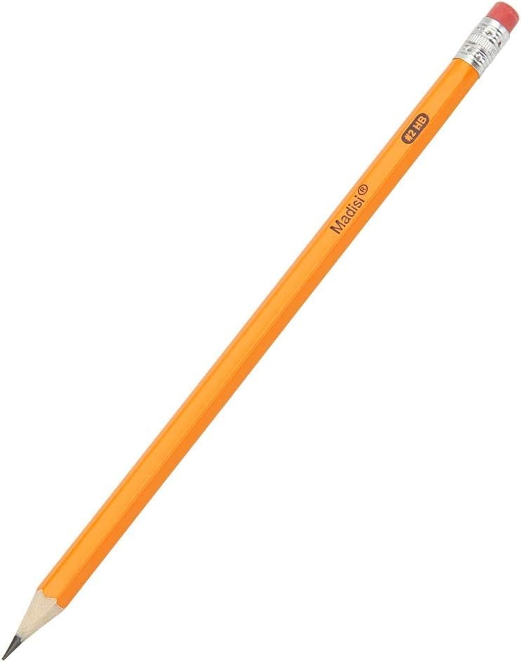 Versatile 576 Yellow HB Pencils with Hexagonal Grip - For Classroom to Office