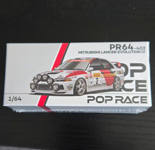 Pop Race Mitsubishi Lancer Evolution IV 1998 Monte Carlo Rally PR64-402