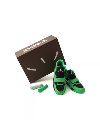 IM9113-300 Travis Scott × Nike Jordan Jumpman Jack CJ1 T-Rexx Green Spark...