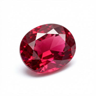 Extremely Rare 13.75 Ct Natural CERTIFIED Loose Gemstone Oval Cut Blood Red Ruby
