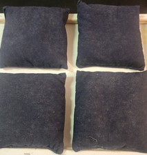 Cornhole Bean Bags - Dark Blue Lot Of 4