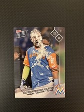 2017 TOPPS NOW PW-75 Miguel Rojas Rookie RC PLAYERS WEEKEND LA (Print Run 127)
