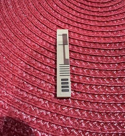 Lego 6636pb09 Tile 1 x 6 Dark Tan Star Wars 7660 Vulture Droid Pattern 1 Piece