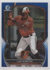 2023 Bowman Draft Chrome Blue Refractor /150 Luis Almeyda #BDC-145 pe8
