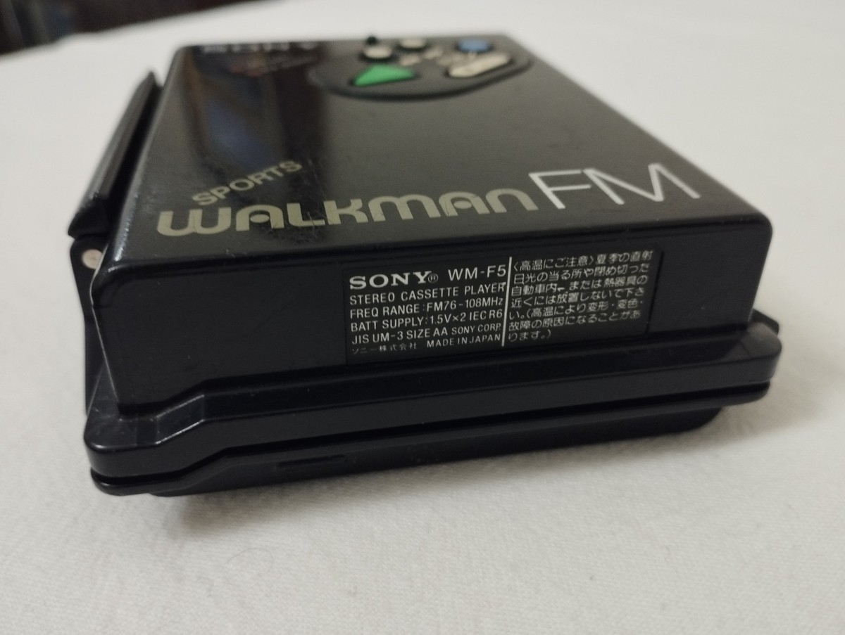 ES108 【ジャンク】SONY WM-F5 ポータブルカセットプレーヤー 【公式通販】