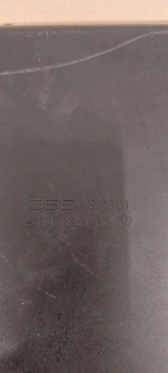 Mercedes-Benz 380 560SEC C126 1990 glove box in trunk 1268430207  - Image 2 of 4