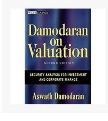 Damodaran On Valuation Secrity Analysis For Investment Paperback k666 Y702