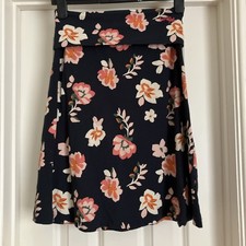 VGC UK 10 Weird Fish Malmo Cotton Jersey Skirt Relaxed Folded Waist 28-29 inches