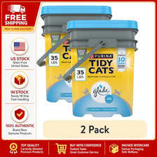2 Pack Purina Tidy Cats With Glade Clear Springs Scented, Odor Control, Clumping