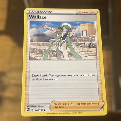 Wallace 166/195 SWSH12 Silver Tempest Pokemon Card