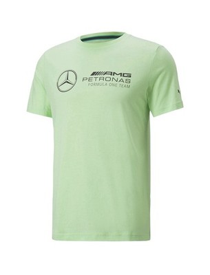 $55 Mercedes-Benz AMG Petronas F1 Formula 1 Puma Men s Cotton T-Shirt Green M