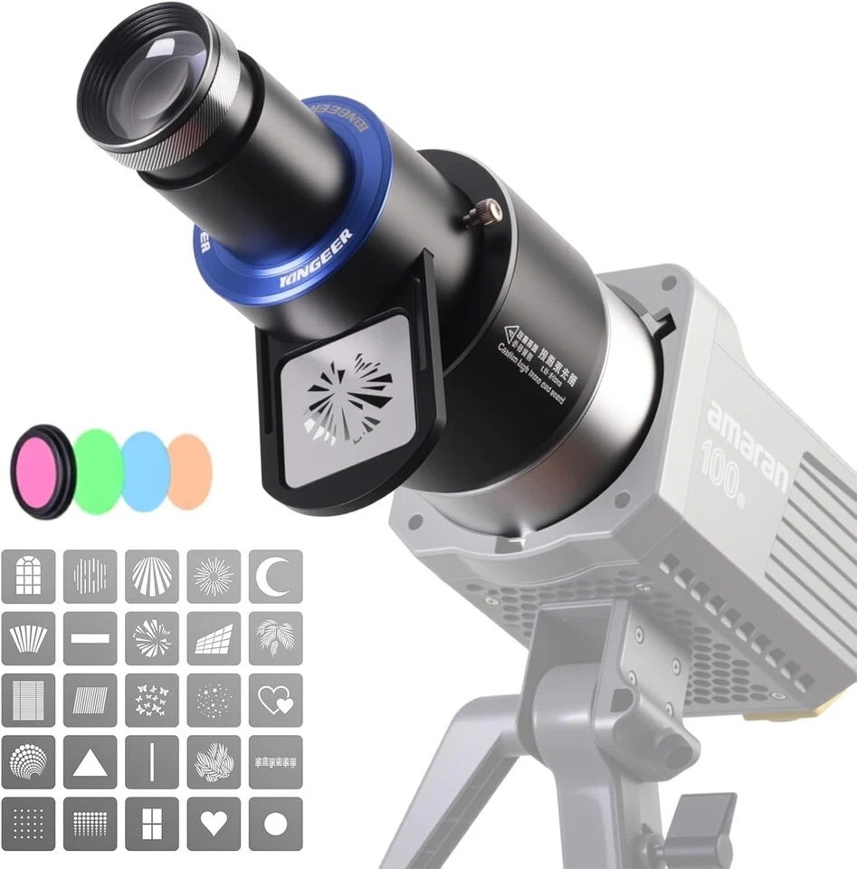 Photography Spotlight Attachment - Aputure/Godox Compatible - Image 3 of 4