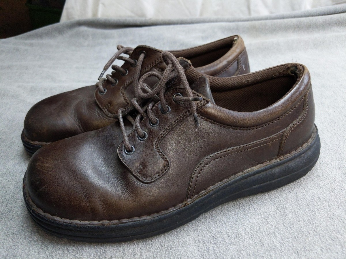 ROCS Shoes Mens Size 9 42.5 Brown Leather Lace Up Casual Comfort APM40054M