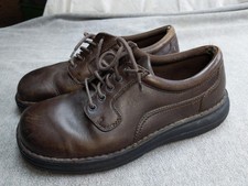 ROCS Shoes Mens Size 9 42.5 Brown Leather Lace Up Casual Comfort APM40054M