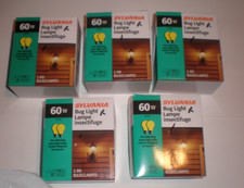Yellow Bug Light Bulb 60W Sylvania 2 in Each ...