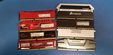 Lot of 8 Mixed Assortment of Brands/Speeds 8GB DDR3/DDR4 Desktop RAM
