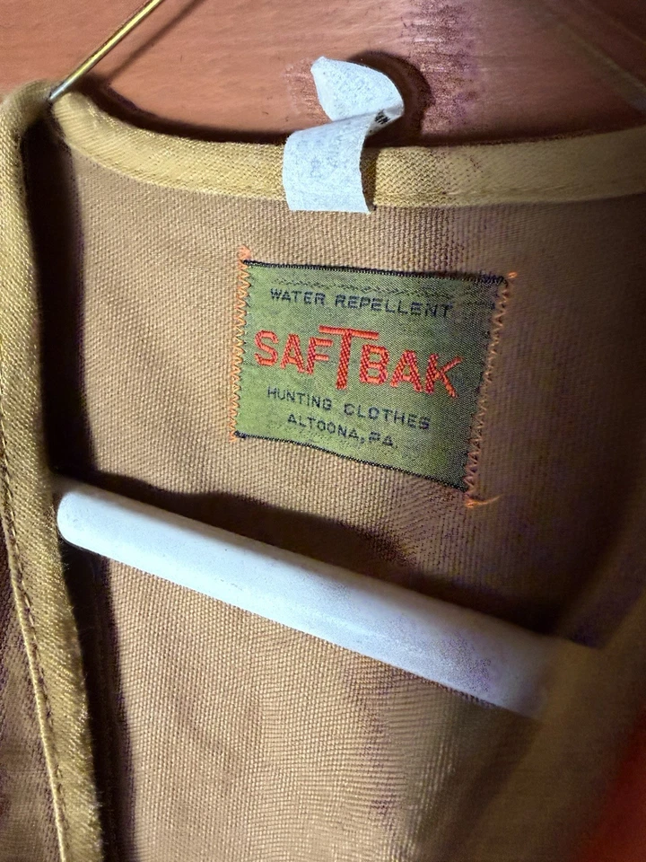 Vintage Saftbak Hunting Vest With Game Pouch XL - Image 4 of 4