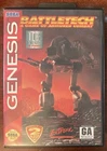 BATTLETECH Battle Tech Sega Genesis CIB Complete w/ Manual Authentic & Tested!!