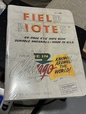 NEW Field Notes "The Chicago Look" Set Of 2 64 Page 6” X 8” Note Books SEALED