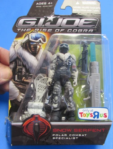 2009 HASBRO - G.I.JOE - THE RISE OF COBRA - SNOW SERPENT - UNOPENED
