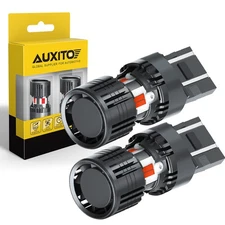 AUXITO 7440 7443 7444 LED Brake Stop Light Bulb Lamp Pure Red Super Bright 2PCS