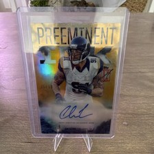 Topps 2024 Signature Class Preeminent Ink Chris Long Gold /10 #PI-CL Rams