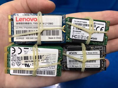 1/2/3/4/5Pcs M.2 SATA NGFF SSD 128GB 2242 Solid State Hard Drives PC