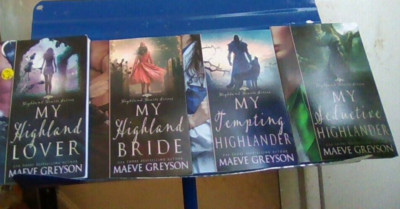 My Highland Lover, My H_d Bride, My Tempting H_der, My Seductive H_der lot of 4