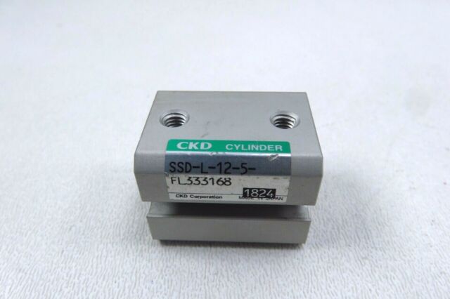 CKD SSD-L-12-5 SSDL125 1 13/32" 1 19/32" AIR PNEUMATIC CYLINDER NEW