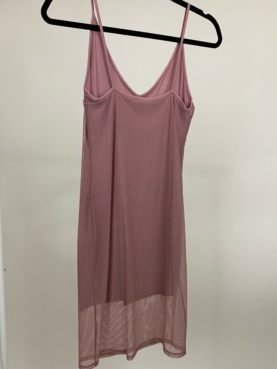 Small Midi Pink Bodycon Dress, Forever 21 | eBay