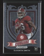 2021 Panini Prizm Draft Picks Crusade DeVonta Smith #165 Alabama Crimson Tide