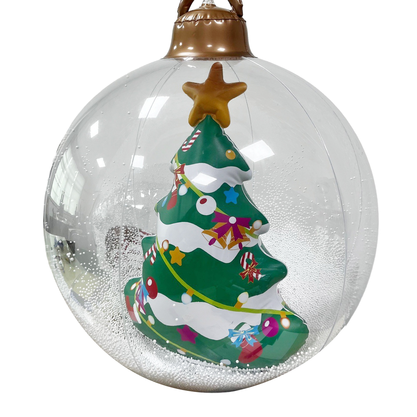 Outdoor Christmas Inflatable Decorations for Yard Giant Light up