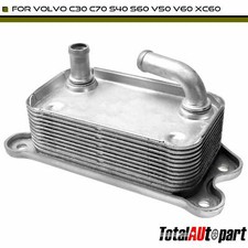 Engine Oil Cooler W 11 Rows For Volvo S60 2012-2014 C30 C70 S40 V50 V60 Xc60