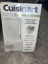 Cuisinart ICE-21 Frozen Yogurt-Ice Cream and Sorbet Maker - White