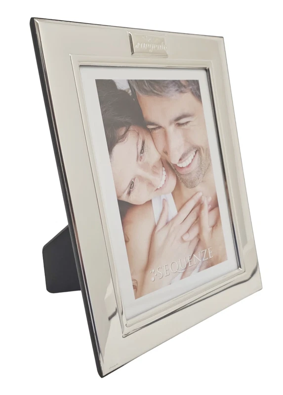Cornice Portafoto Nozze D'argento in Argento SEQUENZE 15 x 20, fotografia 5 di 8