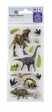 Paper House Productions STP-0024E Dinosaurs Puffy Stickers 