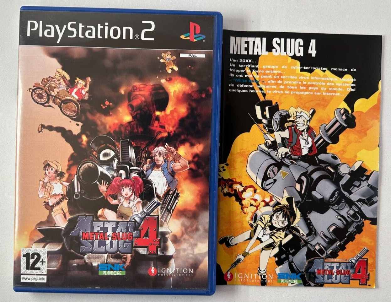 Metal Slug 4 PS2