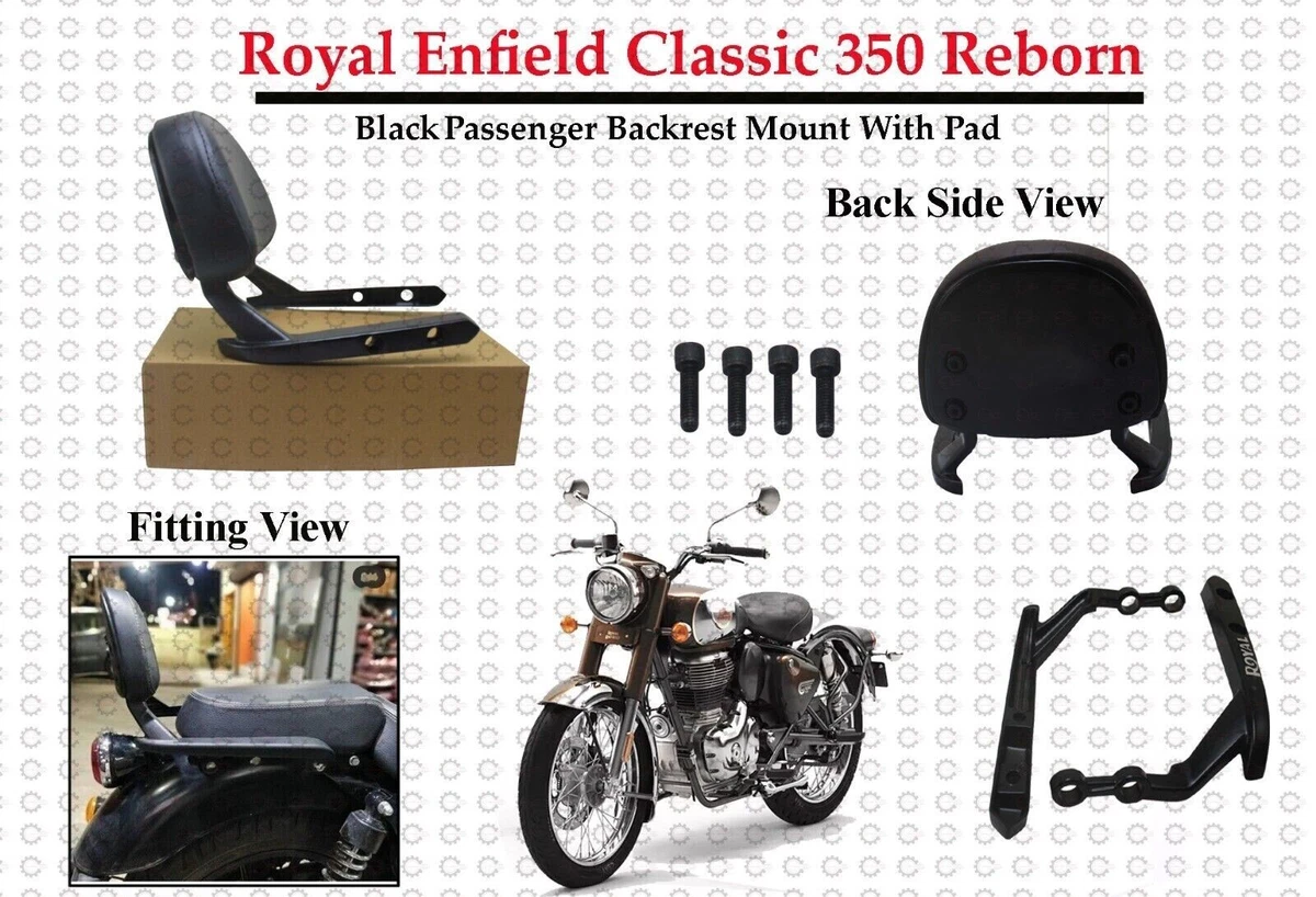 Royal enfield hotsell backrest cover