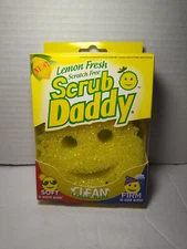 Lemon Fresh Scrub Daddy - Soft In Warm Water Firm In Cold Water - NEW IN BOX