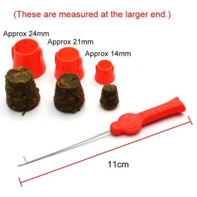 Guru Pellet Cones And Needle NEW Coarse Fishing Pellet Cone Kit