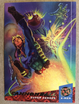 1994 ULTRA FLEER X-MEN CANNONBALL SUPER HEROES #25