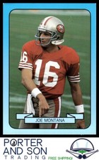 Joe Montana 1990 Living Legends Blue (unlicensed) #2 San Francisco 49ers