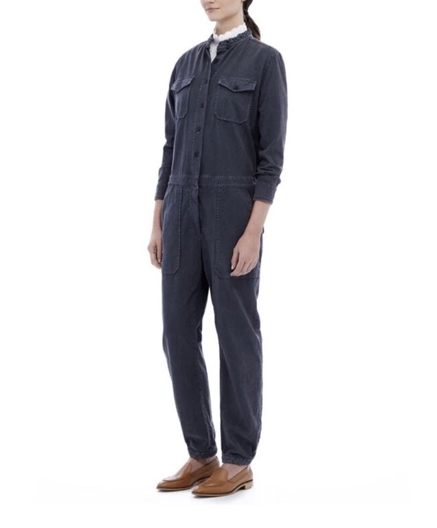 Macacão La Vie Rebecca Taylor cinza tamanho P usado  - Imagem 3 de 4