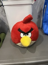 Plush RED BIRD Angry Bird 8" Commonwealth