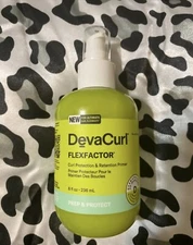 DevaCurl FlexFactor Retention Primer 8 fl oz Prep & Protect Haircare Beauty New